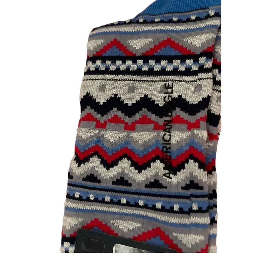 NEW ON WITH TAGS AEROPOSTALE Fair Isle Crew Socks fun pattern Socks Gifts Decors